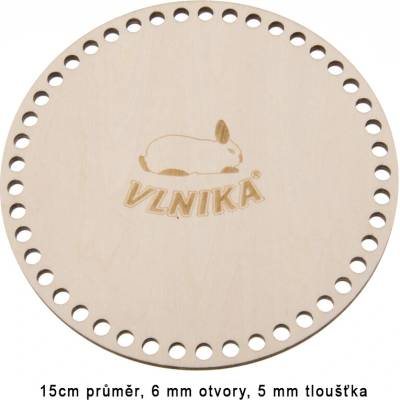 Dno překližkové kruh Varianta: 15 cm-6 mm
