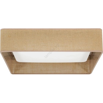 Image 1 of Brilagi - LED таванно осветително тяло VELVET SQUARE LED/24W/230V кафяво (BG0651)