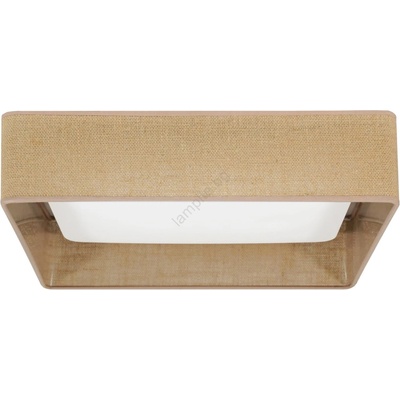 Brilagi - LED таванно осветително тяло VELVET SQUARE LED/24W/230V кафяво (BG0651)