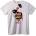 NOONEBRAND Тениска Бомбена Banda Boombox - 5XL, White