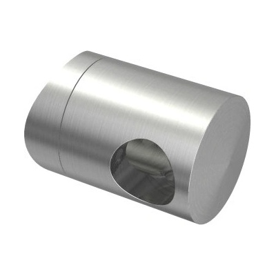 Hahn Úchyt s bočním průchodem pro tyč O12,0 mm / pro sloupek O42,4 mm, nerezová ocel AISI 304, brus – Zboží Dáma