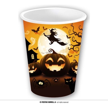 Guirca Poháre Halloween Tekvice 240 ml