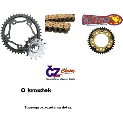 ČZ Řetězová sada Honda TRX 300 EX Fourtrax 93-00