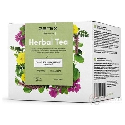 Zerex čaj Potence a povzbuzení bylinná směs sypaná 50 g
