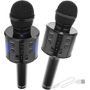 Karaoke bluetooth mikrofon černá