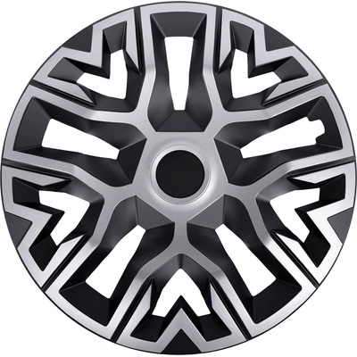 NRM капаци за колела 15", the best сребристо-черни, 4брой (vtv-pu-23623)