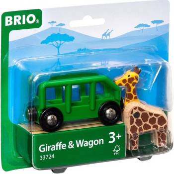 Brio Safari vagón s žirafou