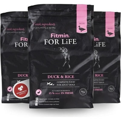 Fitmin dog For Life Duck & Rice 2,5 kg