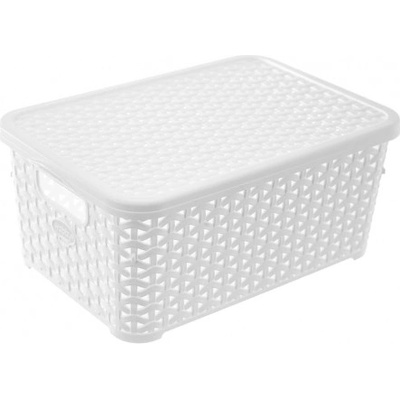 Orion Box RATAN s víkem 6 l bílý