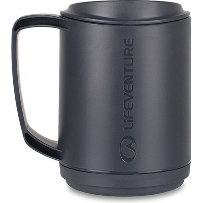 Lifeventure Ellipse Insulated Mug 350 ml Graphite