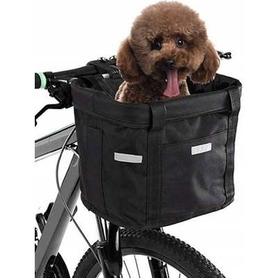 Predný kovový košík na bicykel 10 l