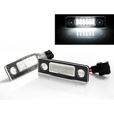 Škoda Octavia 2 LED osvetlenie ŠPZ