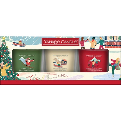 Yankee Candle Apres Ski tumbler malý 3x142 g