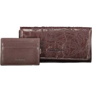 Desigual Дамско портмоне desigual, Размер uni, Цвят Кафяво (26wayp26_ma3006)