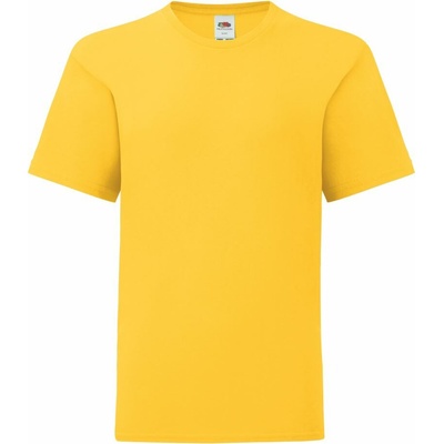 Fruit Of The Loom Kids Iconic 150 T žlutá sunflower
