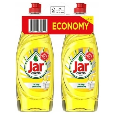 Jar Tekutý prostředek na mytí nádobí citron 2 x 650 ml