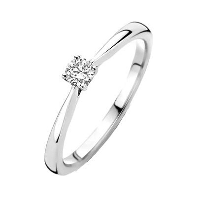 Blush Пръстен от бяло злато с диамант Blush LG1000W (LG1000W)