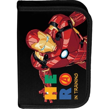PASO Ученически несесер Paso Iron Man - С 1 цип (AV22CI-P001BW)