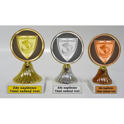VIZINGR Badmintonové trofeje 128-AFS026 128-AFS026/13 cm