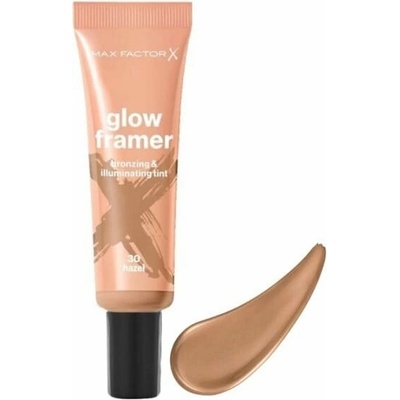 Max Factor Glow Framer bronzujúci tint na kontúrovanie a zvýraznenie tváre 30 hazel 30 ml