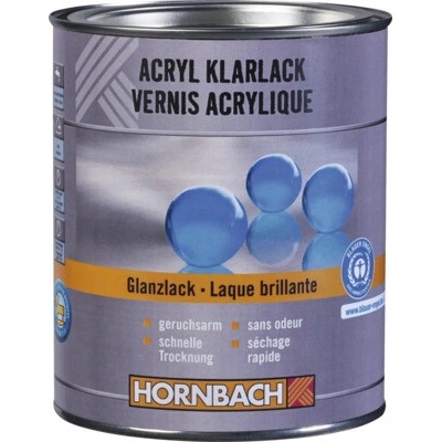 Hornbach akrylátový lak 0,75 l vysoký lesk