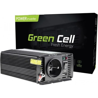 GREEN CELL Инвертор green cell 24v/300w (gc-invert-24v-300w-inv02)