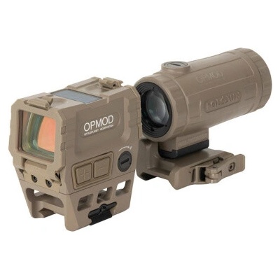 Holosun Combo kit Aems Red zvětšovací modul HM3XT FDE