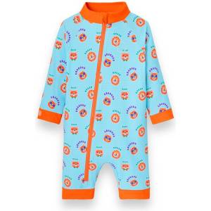 KiETLA: Цял бански с UPF 50+ защита - Animal/Blue - размер по избор (SSCHACHA18M24M)