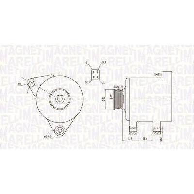 generátor MAGNETI MARELLI MQA1605