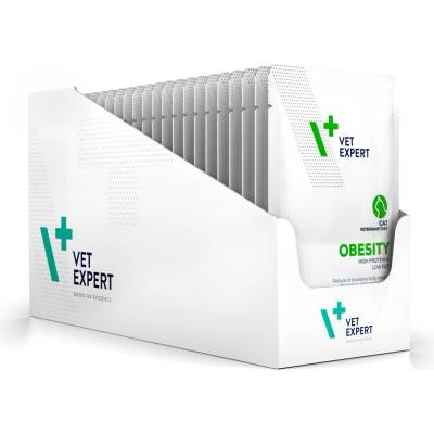 VETEXPERT Obesity Cat mokré veterinární krmivo 12x100 g