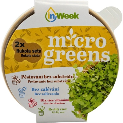 InGreen INWEEK Microgreens set 2+2 Rukola 40 g
