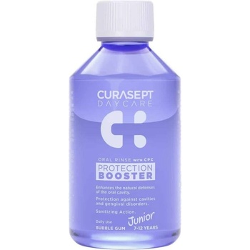 Curasept Protection Booster Вода за уста Junior Bubble Gum, 250 ml