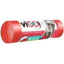 viGO! pytle na tříděný odpad 120 l LDPE 40 µm 7 ks červené