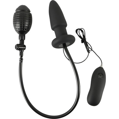 You2Toys - надуваем анален разширител с вибрация (черен)