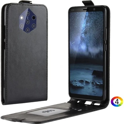 Nokia 9 PureView Flip3 Кожен Калъф и Скрийн Протектор