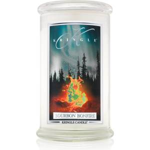 Kringle Candle Bourbon Bonfire ароматна свещ 624 гр