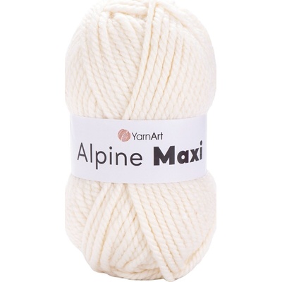 YARNART Alpine Maxi 662 Cream Плетива прежда (Alpine Maxi 662)