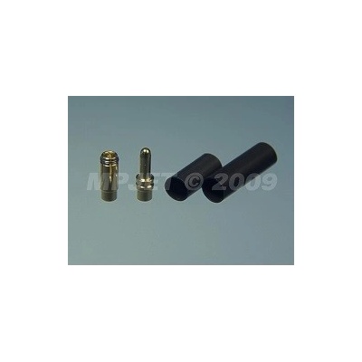 MPJet 21021 Konektory gold 2,5mm 3ks