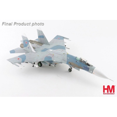 Hobby Master Su-27 Flanker-B Soviet Air Force Blue 388 Paris le Bourget Airport France Paris Air Show 1989 w Ladder 1:72