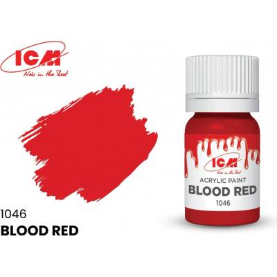 ICM Blood Red 1046 bottle 12 ml