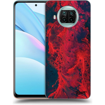 Pouzdro Picasee silikonové Xiaomi Mi 10T Lite - Organic red čiré