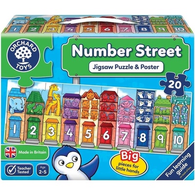 Orchard Toys Number street (Ulica plná čísel)