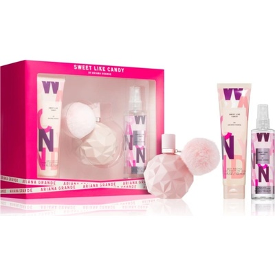 Ariana Grande Sweet Like Candy parfémovaná voda 100 ml + tělový sprej 118 ml + tělové suflé 100 ml