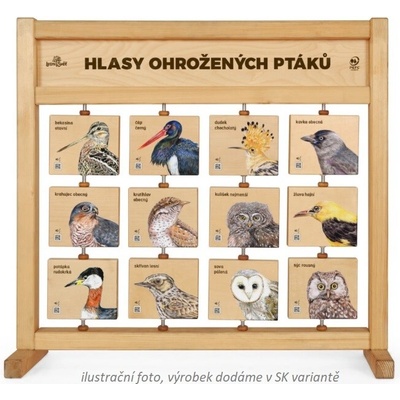 Lesní svět Hlasy ohrozených vtákov Stolné