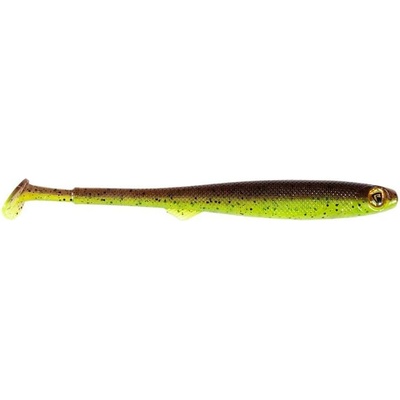 Fox Rage Gumová nástraha Slick Fast Super Soft UV Green Pumpkin - 21cm