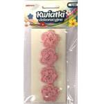 Brewista Decorative flowers 35mm bright pink 4pcs
