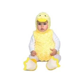 My Other Me Маскировъчен костюм за бебета My Other Me Жълт Малка патица (4 Части) Размер 7-12 месеца