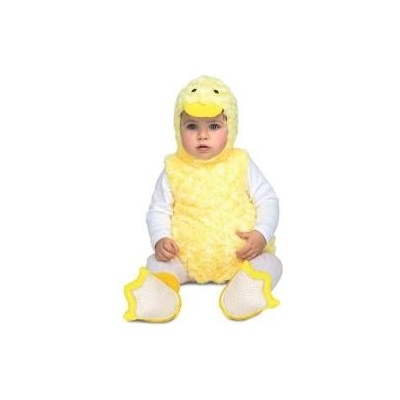 My Other Me Маскировъчен костюм за бебета My Other Me Жълт Малка патица (4 Части) Размер 7-12 месеца