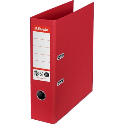 Pořadač pákový No. 1 recyklovaný červený 75mm