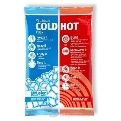Mueller Reusable COLD/HOT Pack chladivý/hrejivý vankúšik, 15 x 22 cm, 1 ks